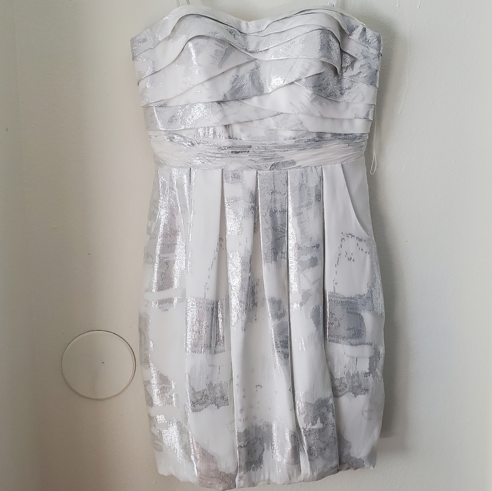 Aidan Mattox silk dress